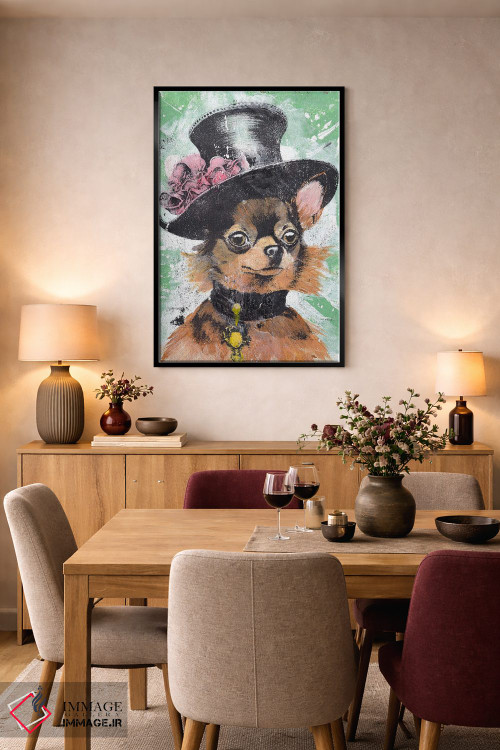 تابلو دکوراتیو "بانوی یاپزورث" اثر شارلین لومیس - D5B