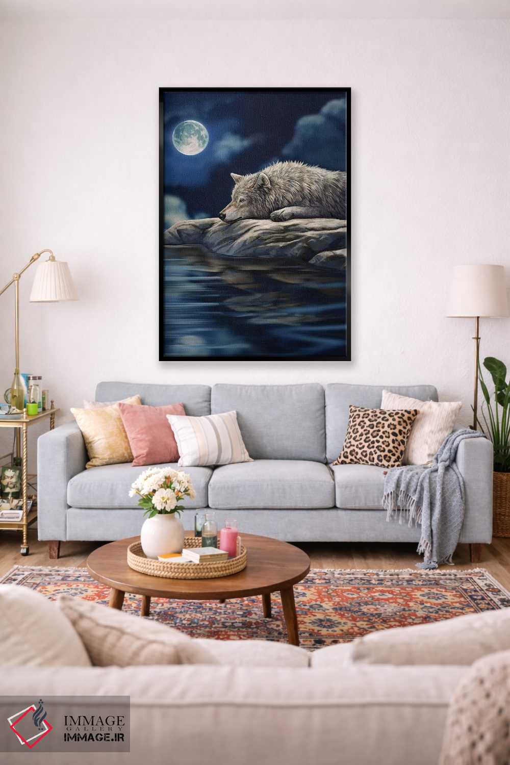 تابلو دکوراتیو "تفکر آرام" اثر لیزا پارکر - D1B