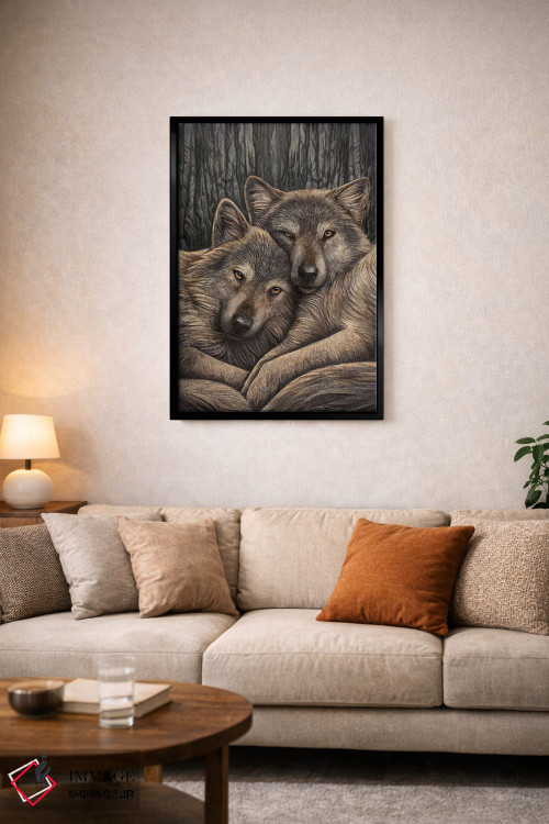 تابلو دکوراتیو "یاران وفادار" اثر لیزا پارکر - D3B