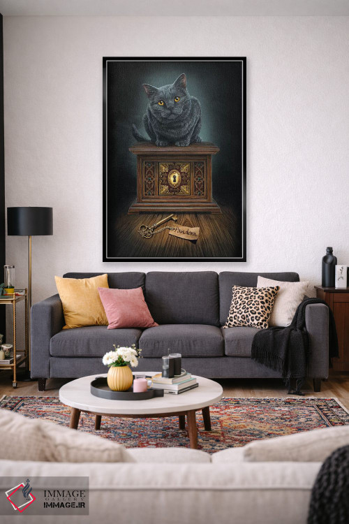 تابلو دکوراتیو "جعبه پاندورا" اثر لیزا پارکر - D1B