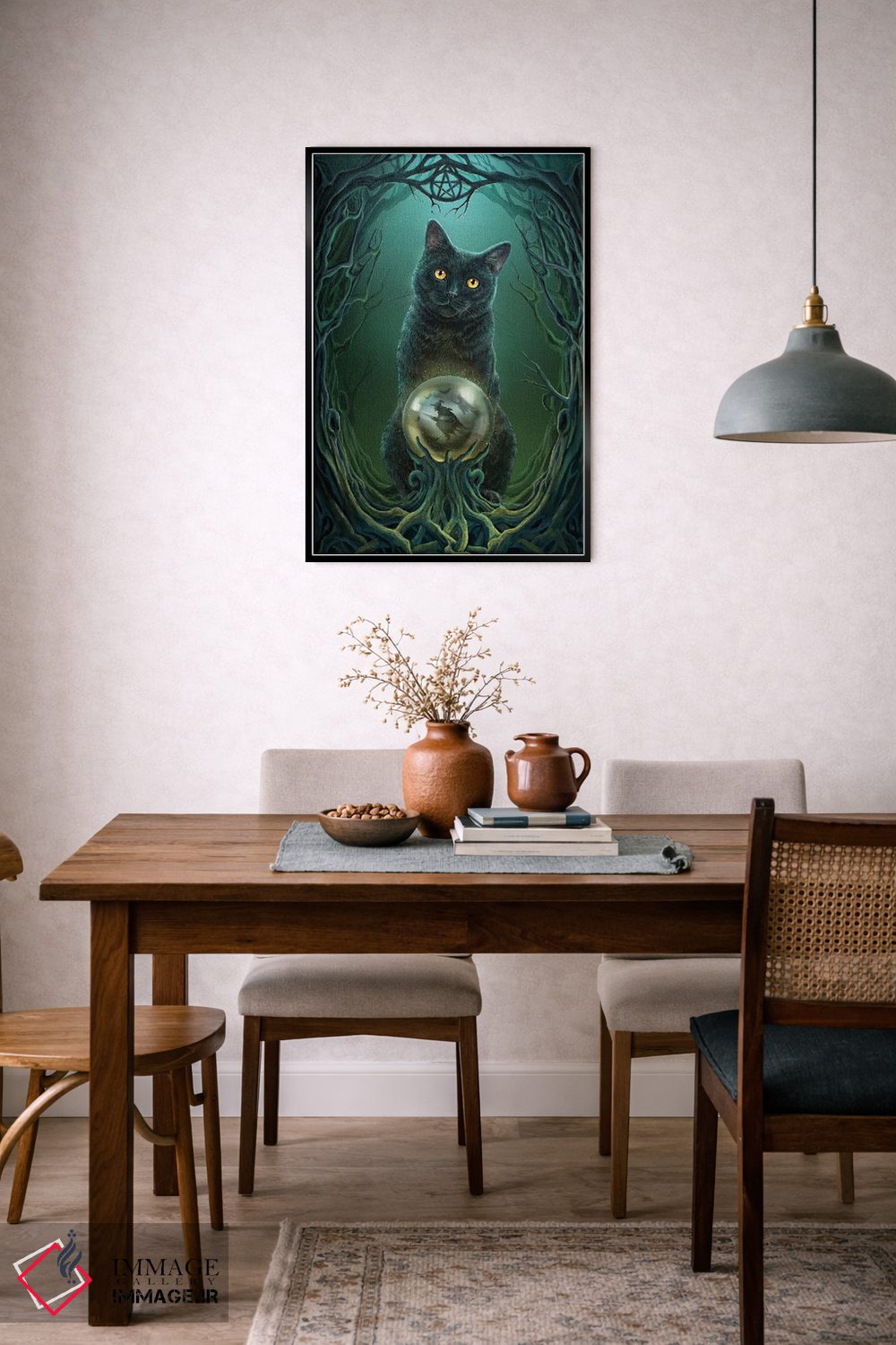 تابلو دکوراتیو "طلوع جادوگران" اثر لیزا پارکر - D6B