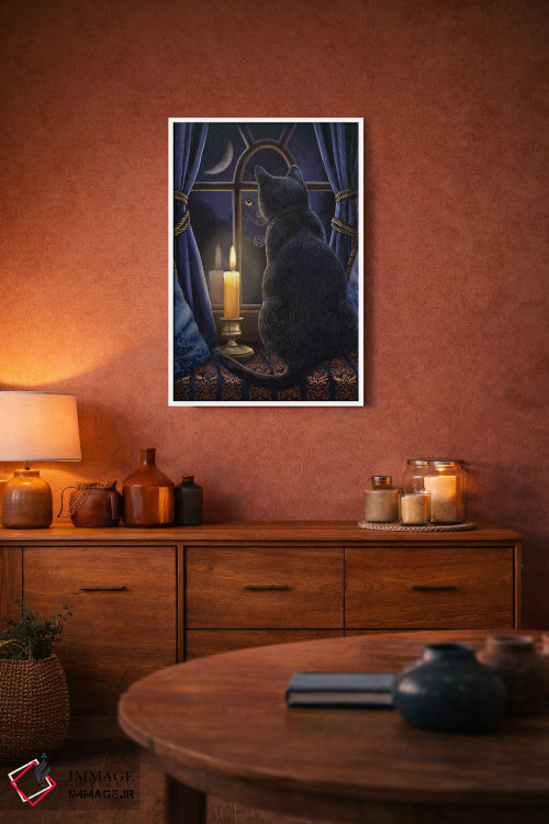 تابلو دکوراتیو "بیداری نیمه شب" اثر لیزا پارکر - D4W