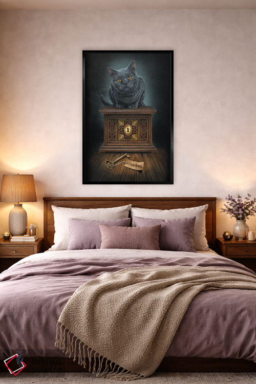 تابلو دکوراتیو "جعبه پاندورا" اثر لیزا پارکر - D2B