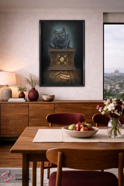 تابلو دکوراتیو "جعبه پاندورا" اثر لیزا پارکر - D3B