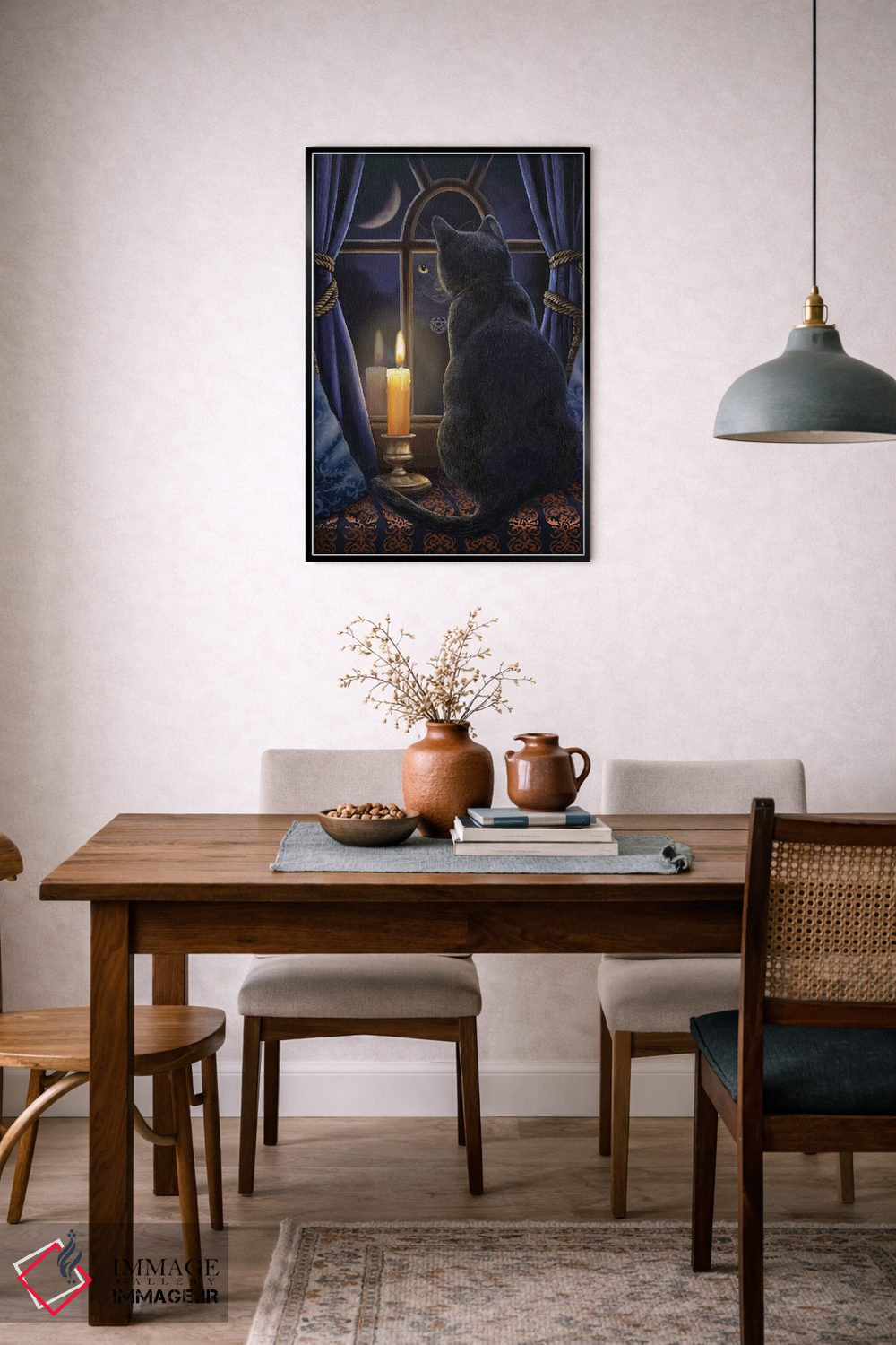 تابلو دکوراتیو "بیداری نیمه شب" اثر لیزا پارکر - D6B