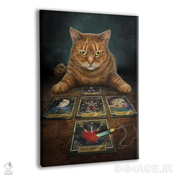 تابلو دکوراتیو "خواننده " اثر لیزا پارکر - نمای پرسپکتیو محصول