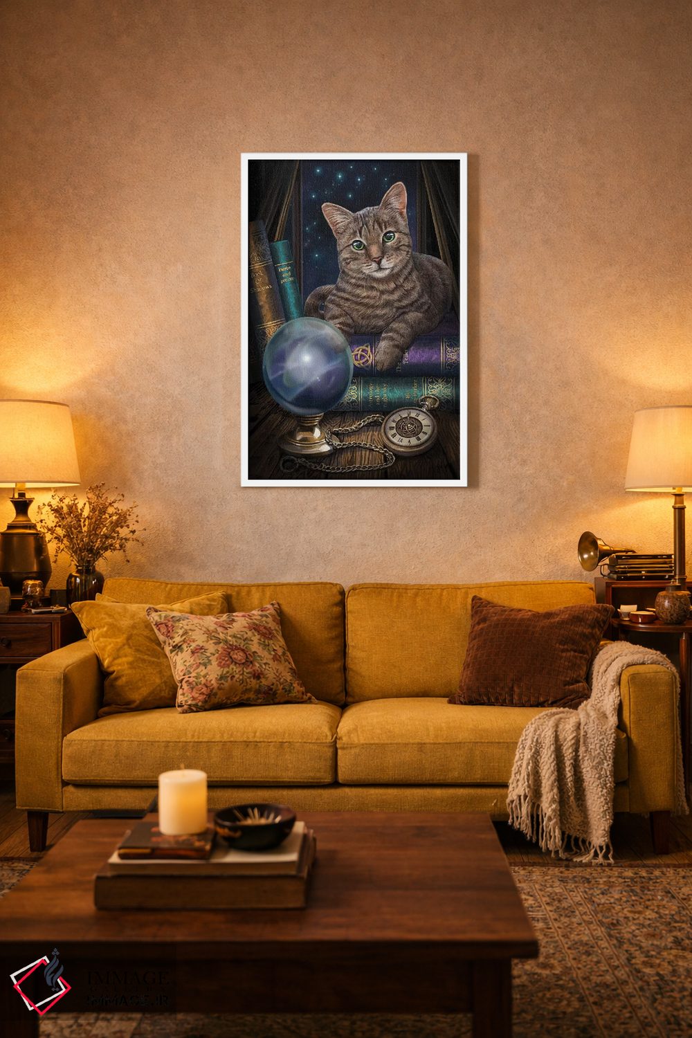 تابلو دکوراتیو "فالگیر" اثر لیزا پارکر - D2W