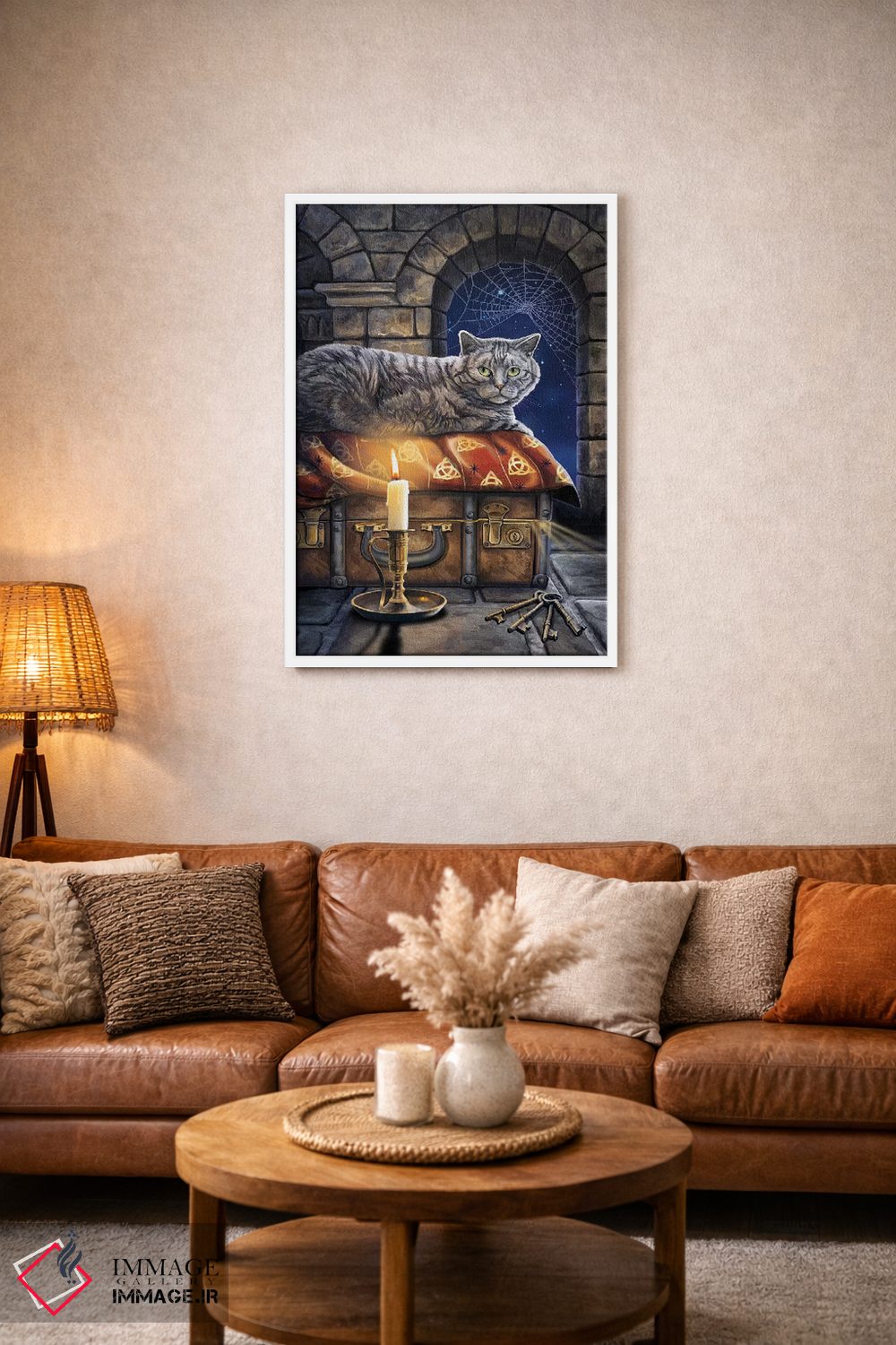 تابلو دکوراتیو "نگهدارنده اسرار" اثر لیزا پارکر - D2W