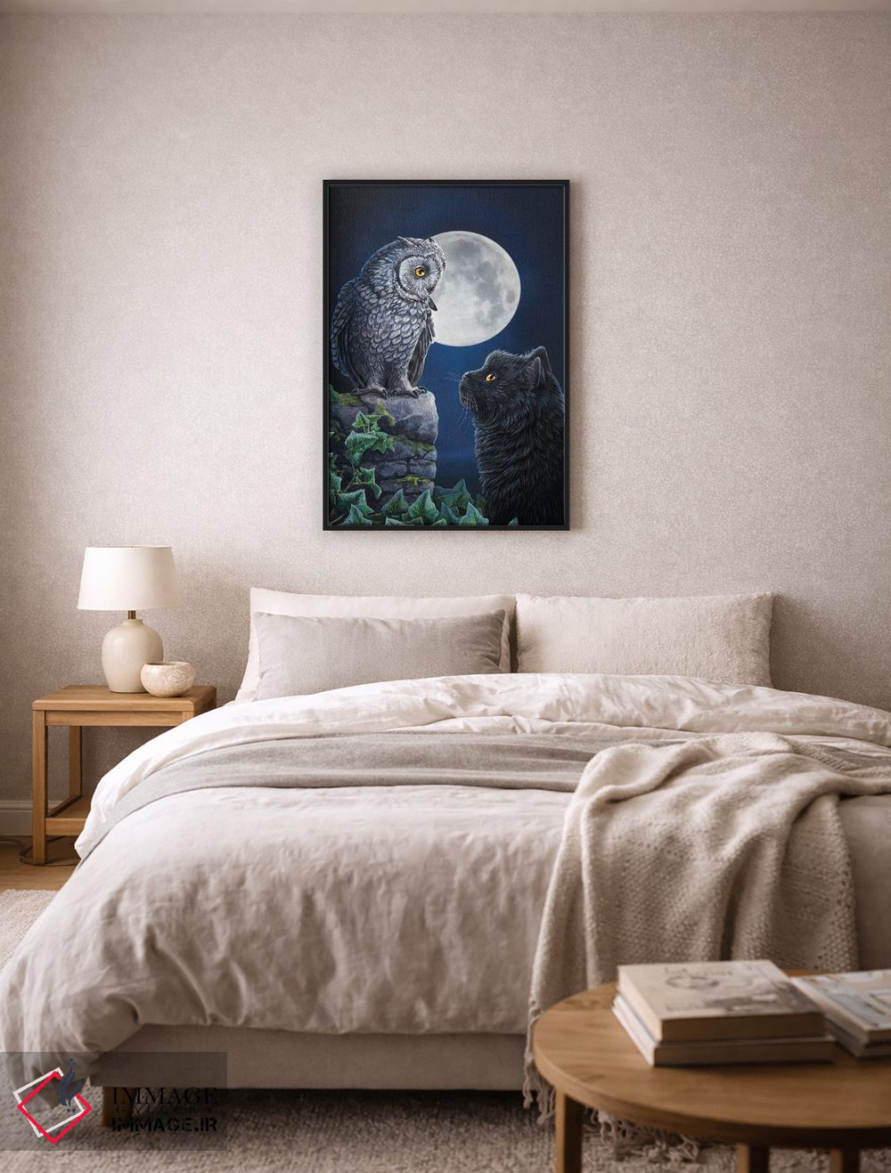 تابلو دکوراتیو "حکمت مورمورگونه " اثر لیزا پارکر - D6B