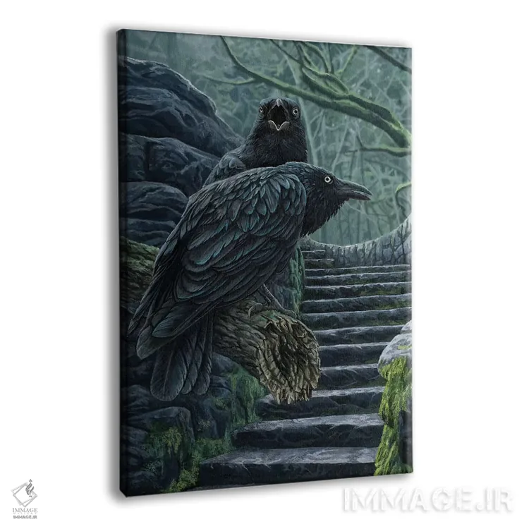 تابلو دکوراتیو "نگهبانان" اثر لیزا پارکر - نمای پرسپکتیو محصول