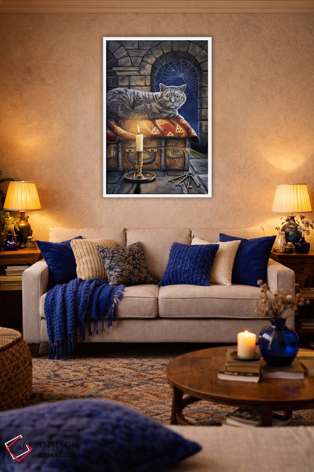 تابلو دکوراتیو "نگهدارنده اسرار" اثر لیزا پارکر - D3W