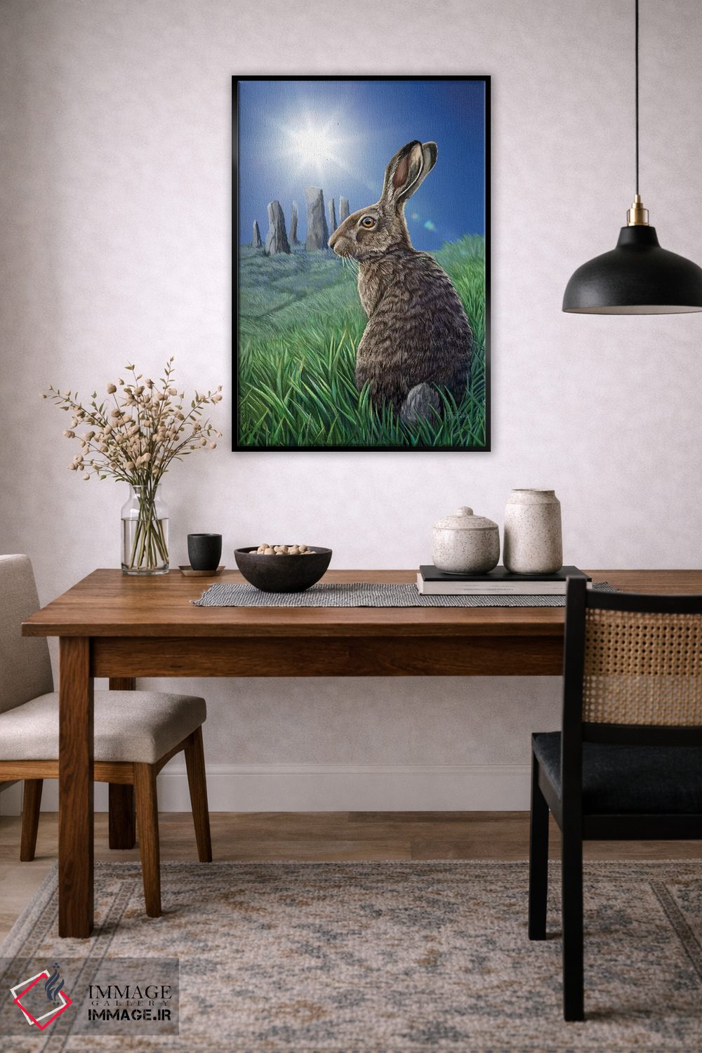 تابلو دکوراتیو "انقلاب " اثر لیزا پارکر - D6B