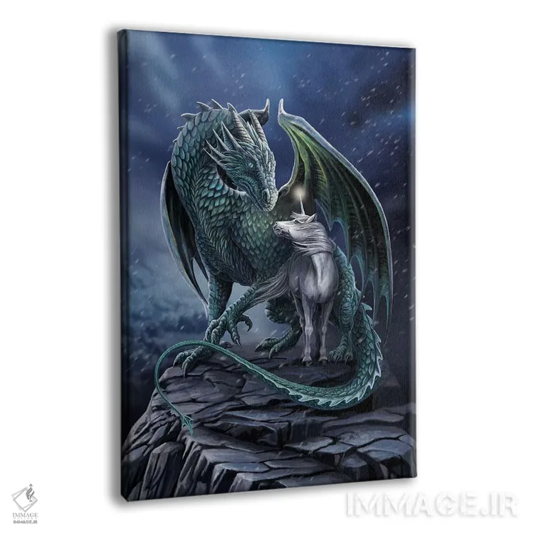 تابلو دکوراتیو "حامی جادو" اثر لیزا پارکر - نمای پرسپکتیو محصول