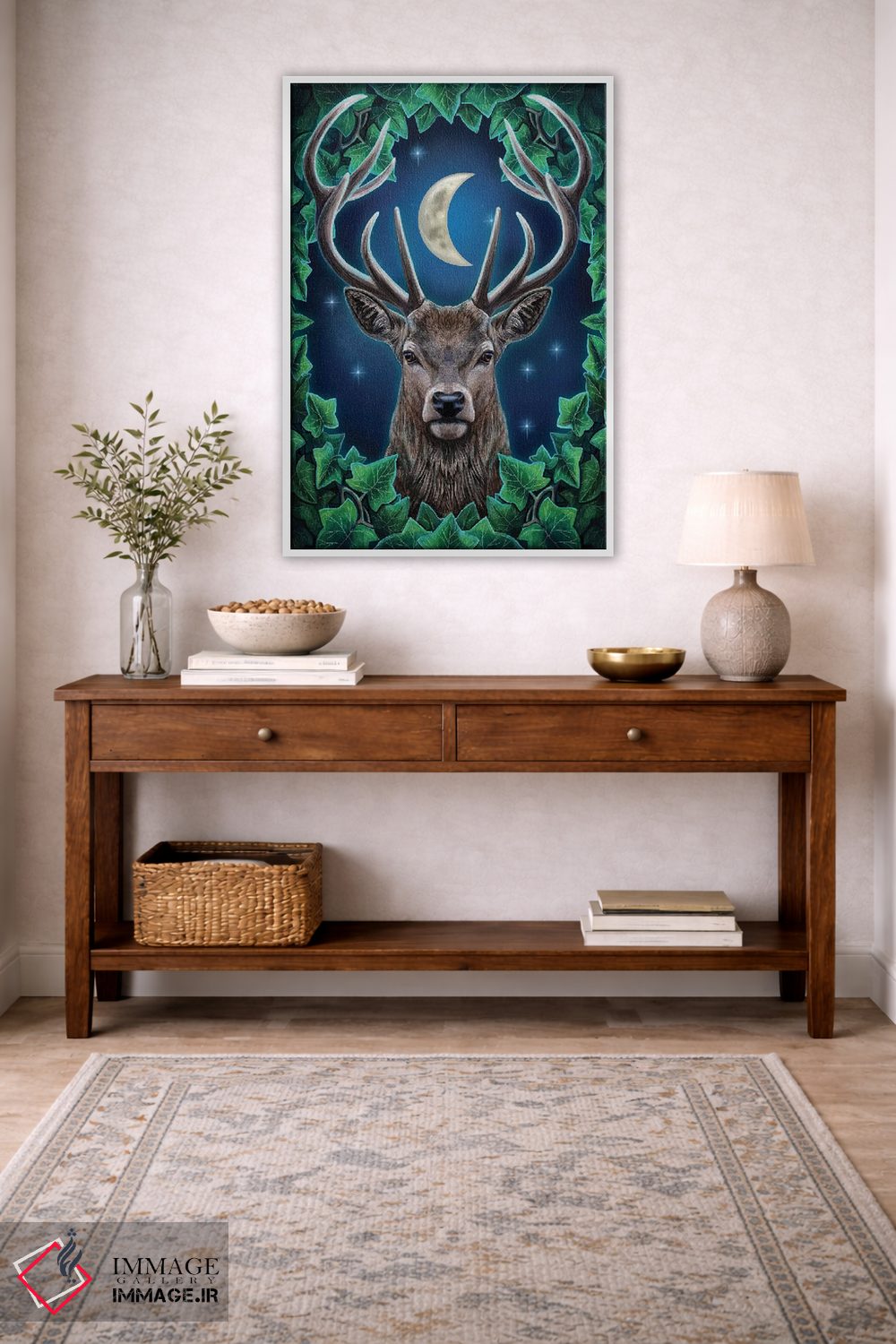 تابلو دکوراتیو "امپراتور" اثر لیزا پارکر - D3W