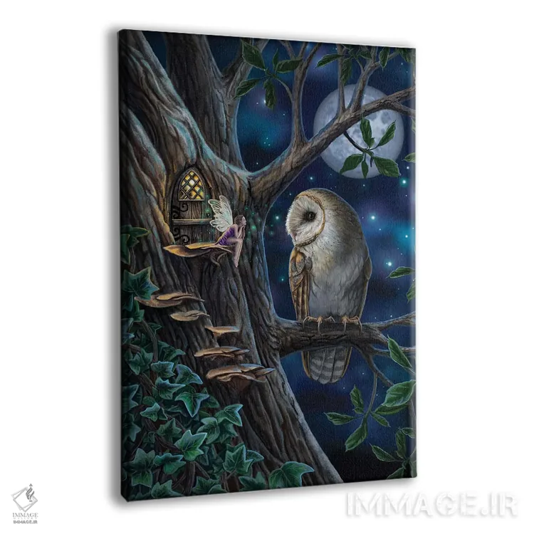 تابلو دکوراتیو "داستان های پریان" اثر لیزا پارکر - نمای پرسپکتیو محصول