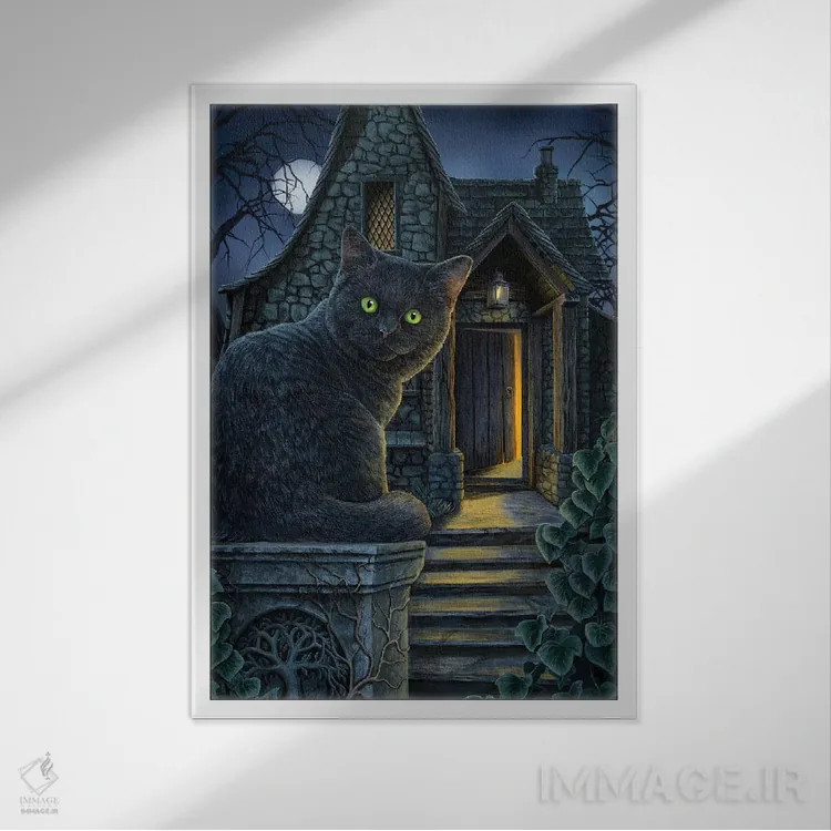 تابلو دکوراتیو "آنچه در درون است" اثر لیزا پارکر - نمای قابدار سفید