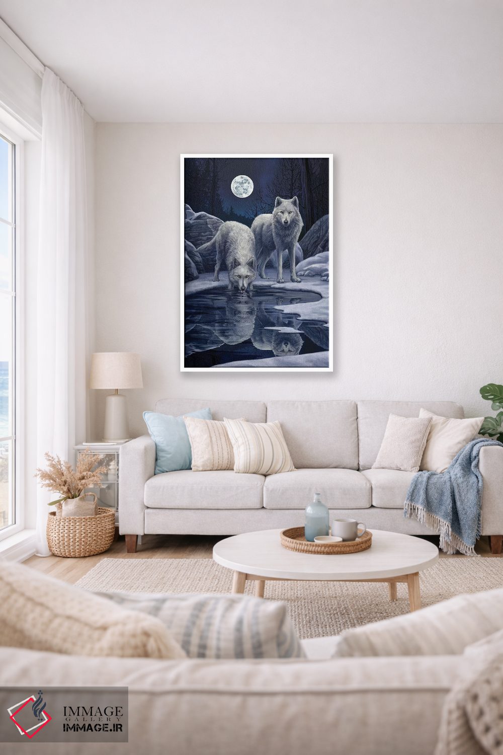 تابلو دکوراتیو "جنگجویان زمستان" اثر لیزا پارکر - D1W