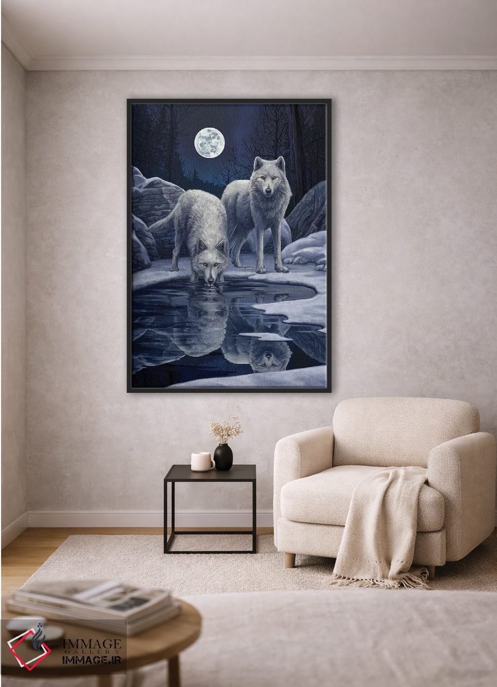 تابلو دکوراتیو "جنگجویان زمستان" اثر لیزا پارکر - D2B