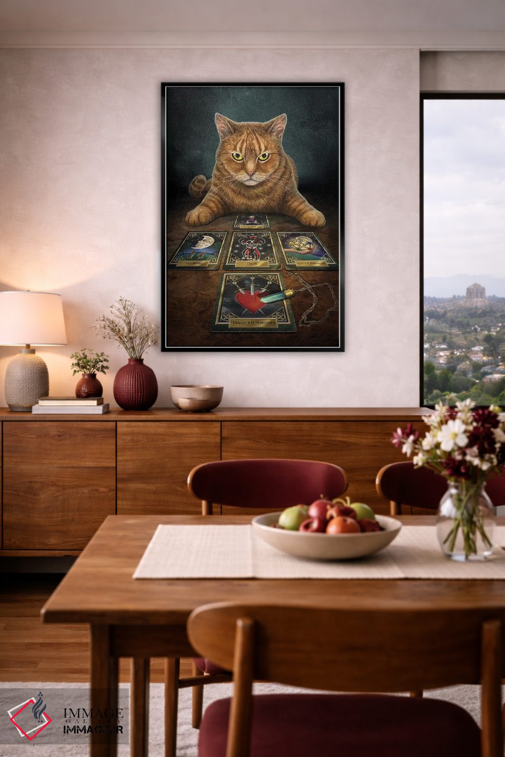 تابلو دکوراتیو "خواننده " اثر لیزا پارکر - D5B