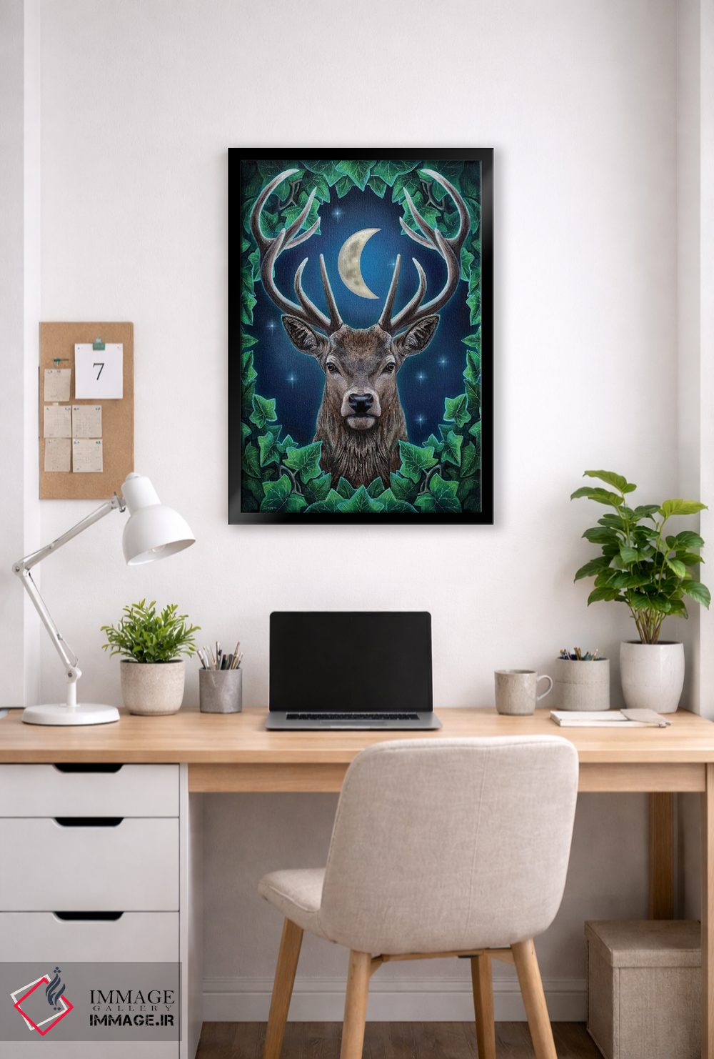 تابلو دکوراتیو "امپراتور" اثر لیزا پارکر - D6B