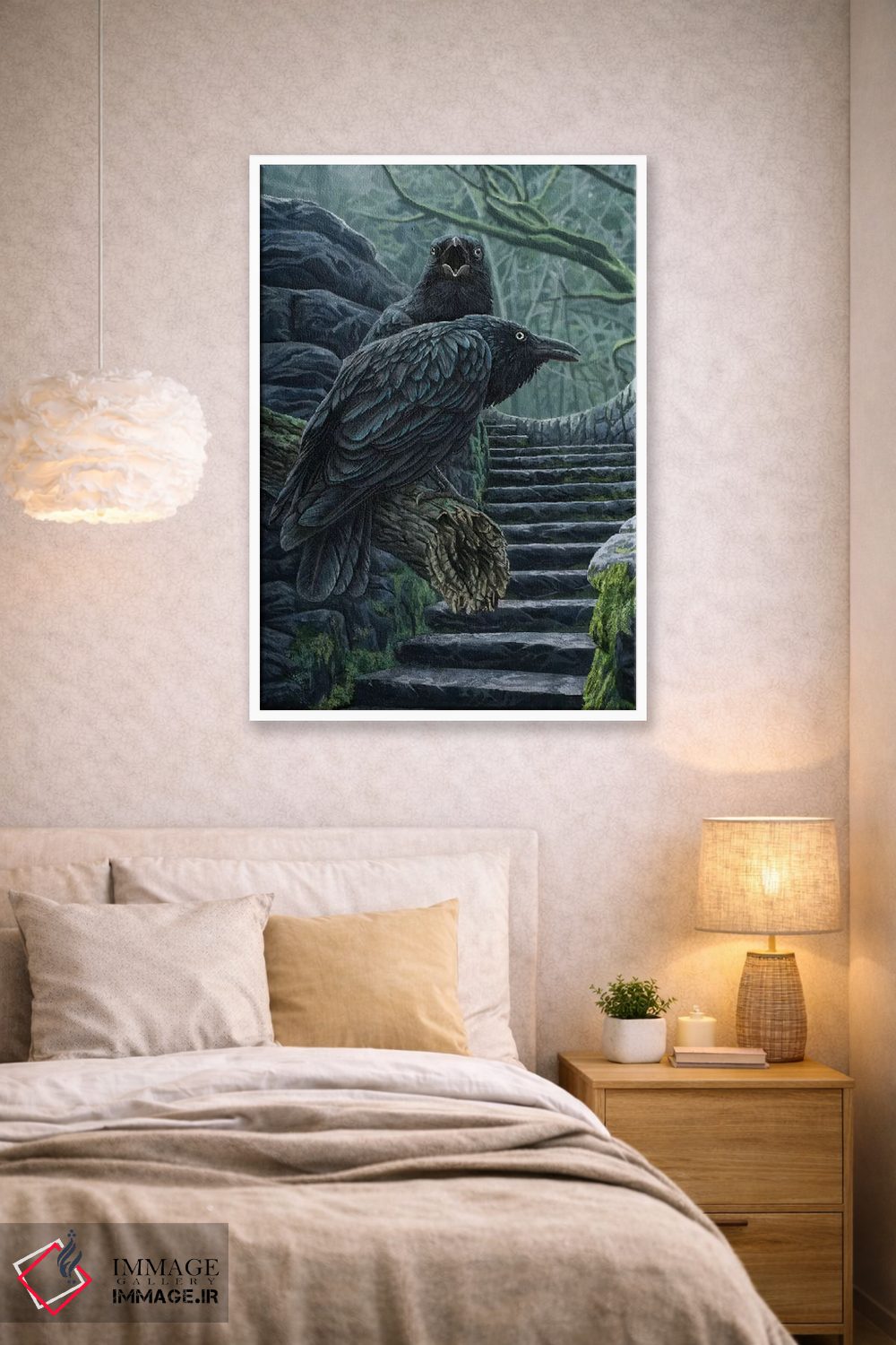 تابلو دکوراتیو "نگهبانان" اثر لیزا پارکر - D1W