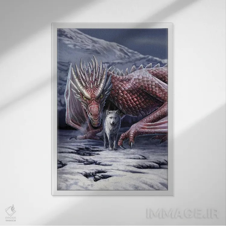 تابلو دکوراتیو "پرتره اتحاد" اثر لیزا پارکر - نمای قابدار سفید