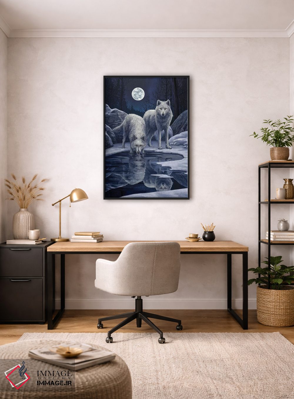 تابلو دکوراتیو "جنگجویان زمستان" اثر لیزا پارکر - D4B