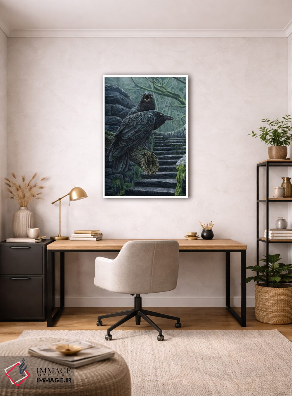 تابلو دکوراتیو "نگهبانان" اثر لیزا پارکر - D4W