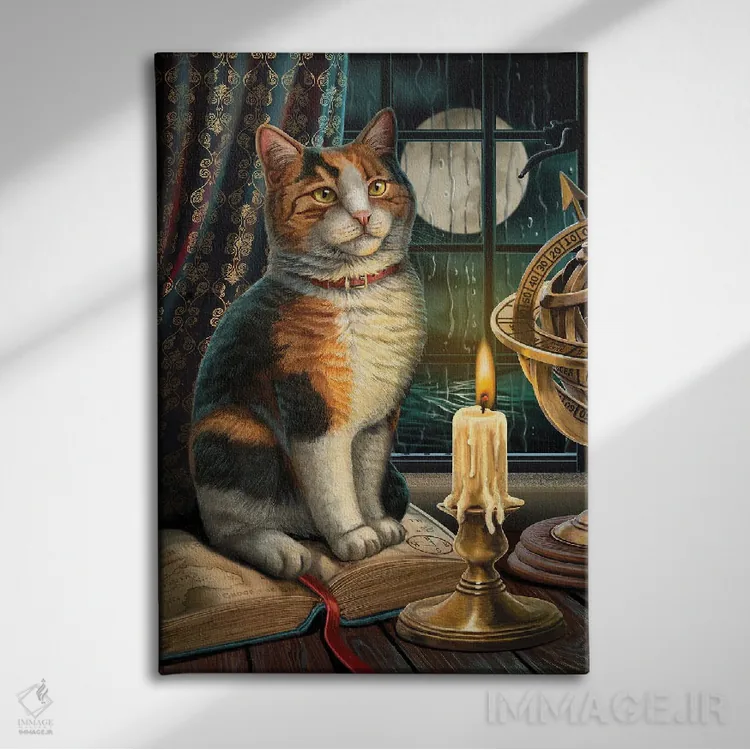 تابلو دکوراتیو "ماجراجویی در انتظار" اثر لیزا پارکر - نمای روبهرو روی دیوار