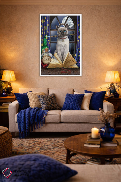 تابلو دکوراتیو "هکاس پوکاس " اثر لیزا پارکر - D2W