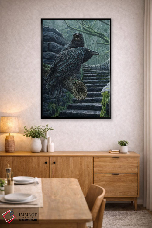 تابلو دکوراتیو "نگهبانان" اثر لیزا پارکر - D5B