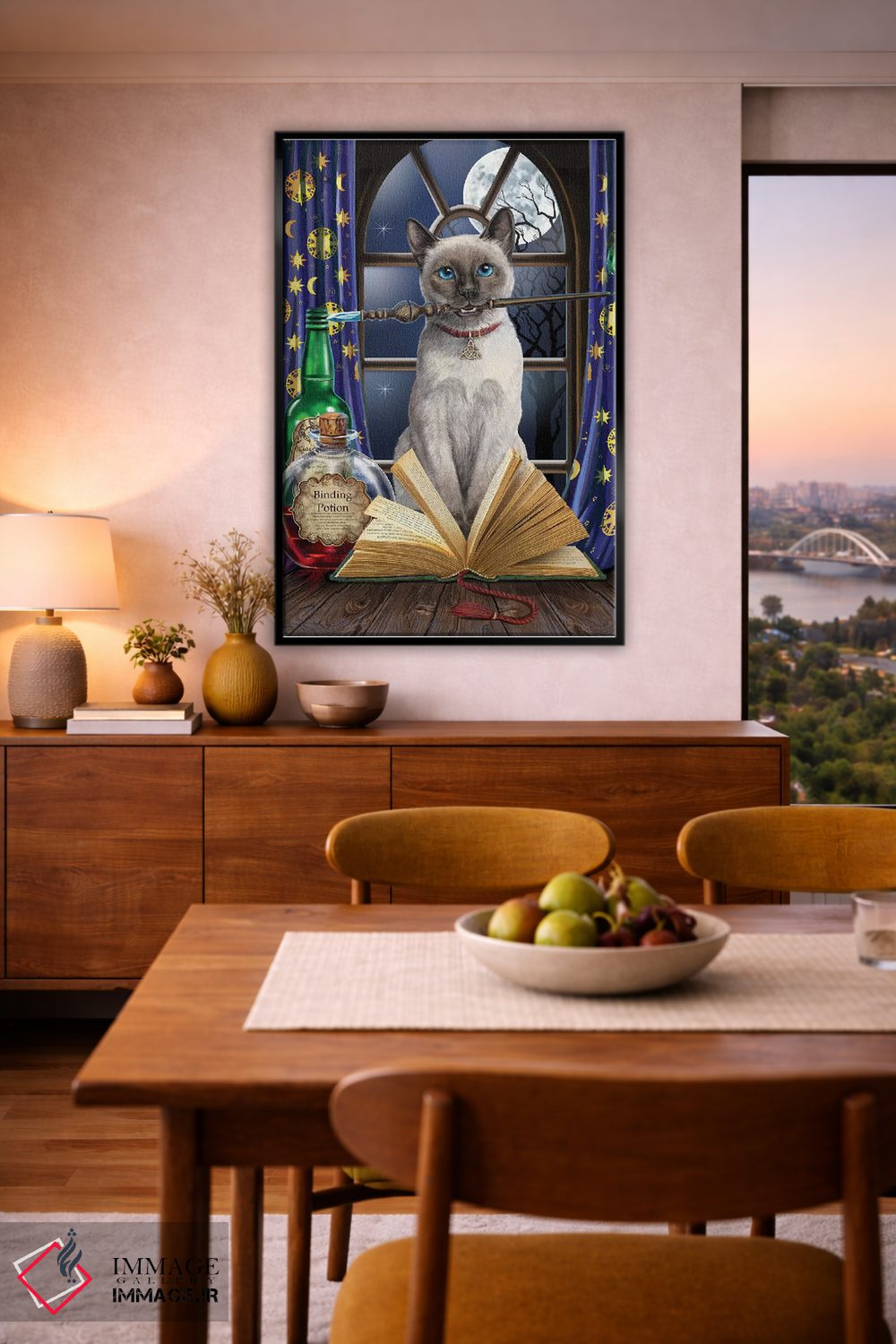 تابلو دکوراتیو "هکاس پوکاس " اثر لیزا پارکر - D5B