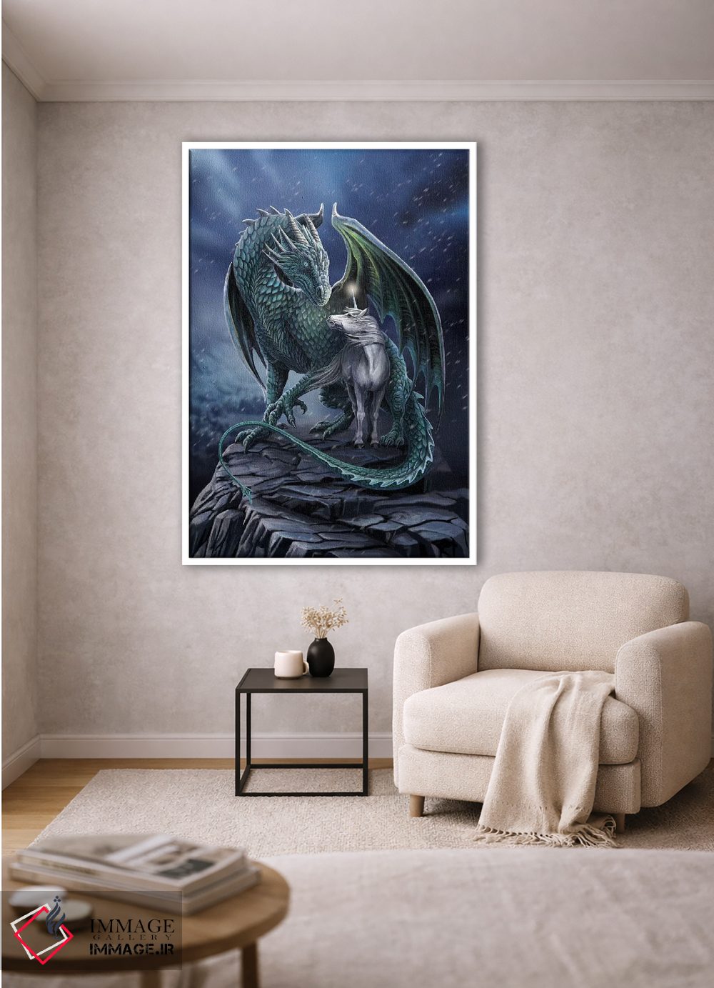 تابلو دکوراتیو "حامی جادو" اثر لیزا پارکر - D1W