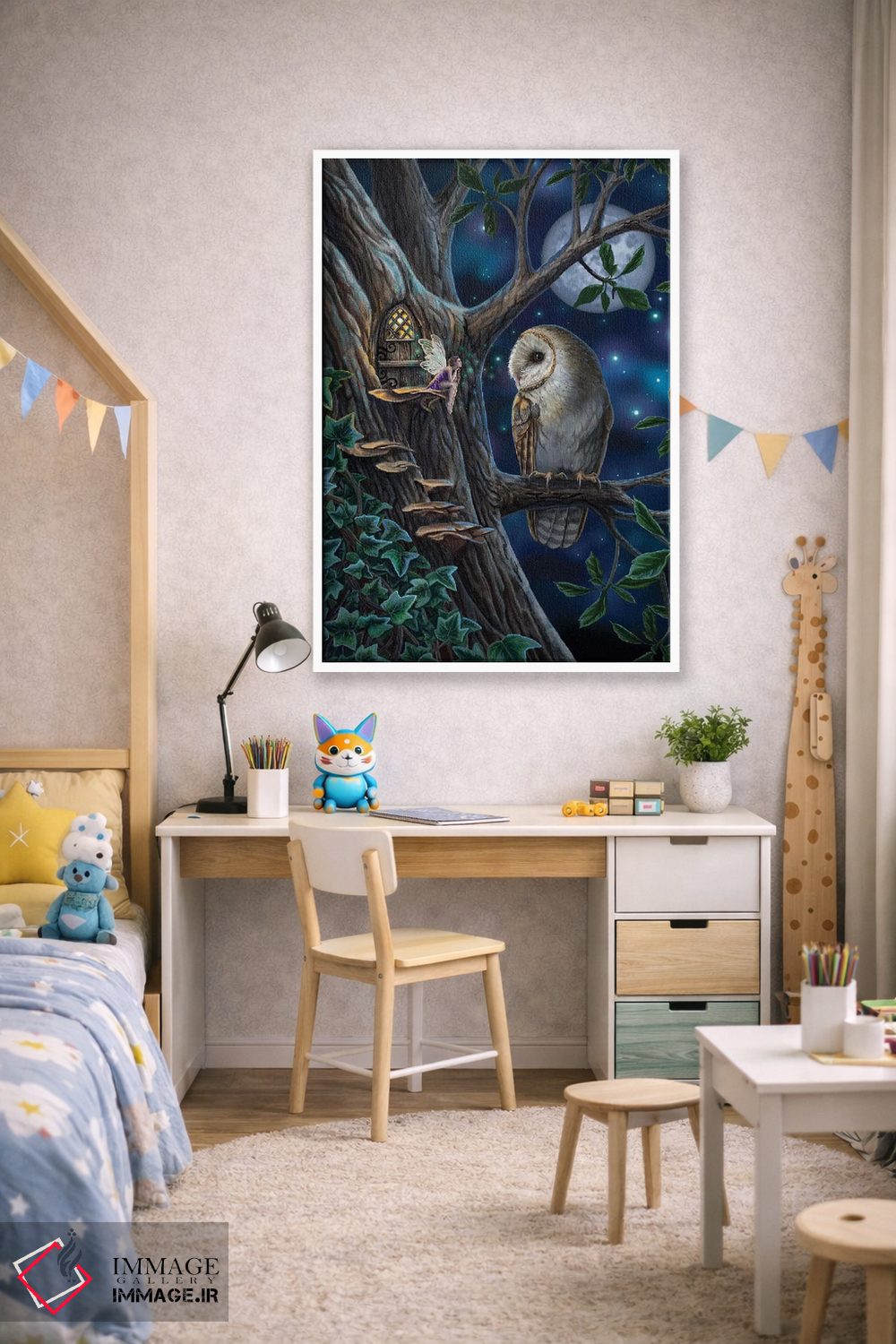 تابلو دکوراتیو "داستان های پریان" اثر لیزا پارکر - D1W