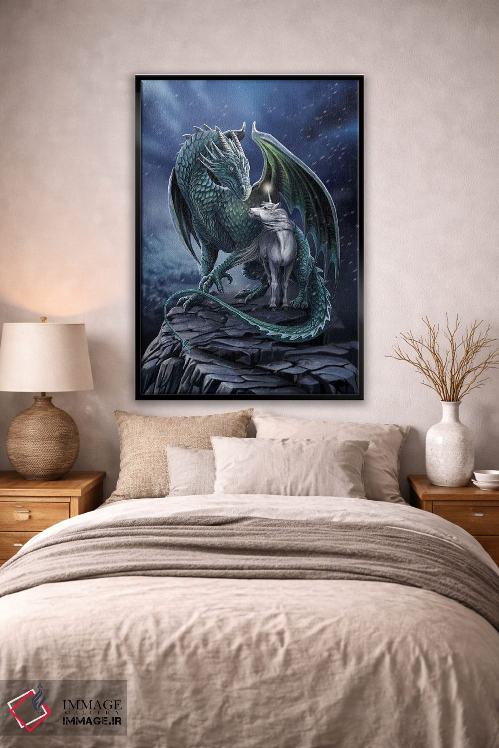 تابلو دکوراتیو "حامی جادو" اثر لیزا پارکر - D3B