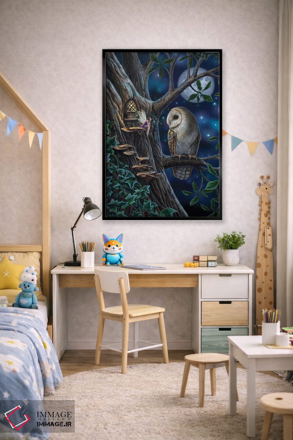 تابلو دکوراتیو "داستان های پریان" اثر لیزا پارکر - D2B