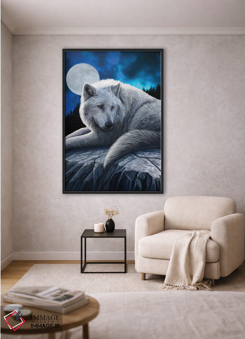 تابلو دکوراتیو "نگهبان شمال" اثر لیزا پارکر - D2B