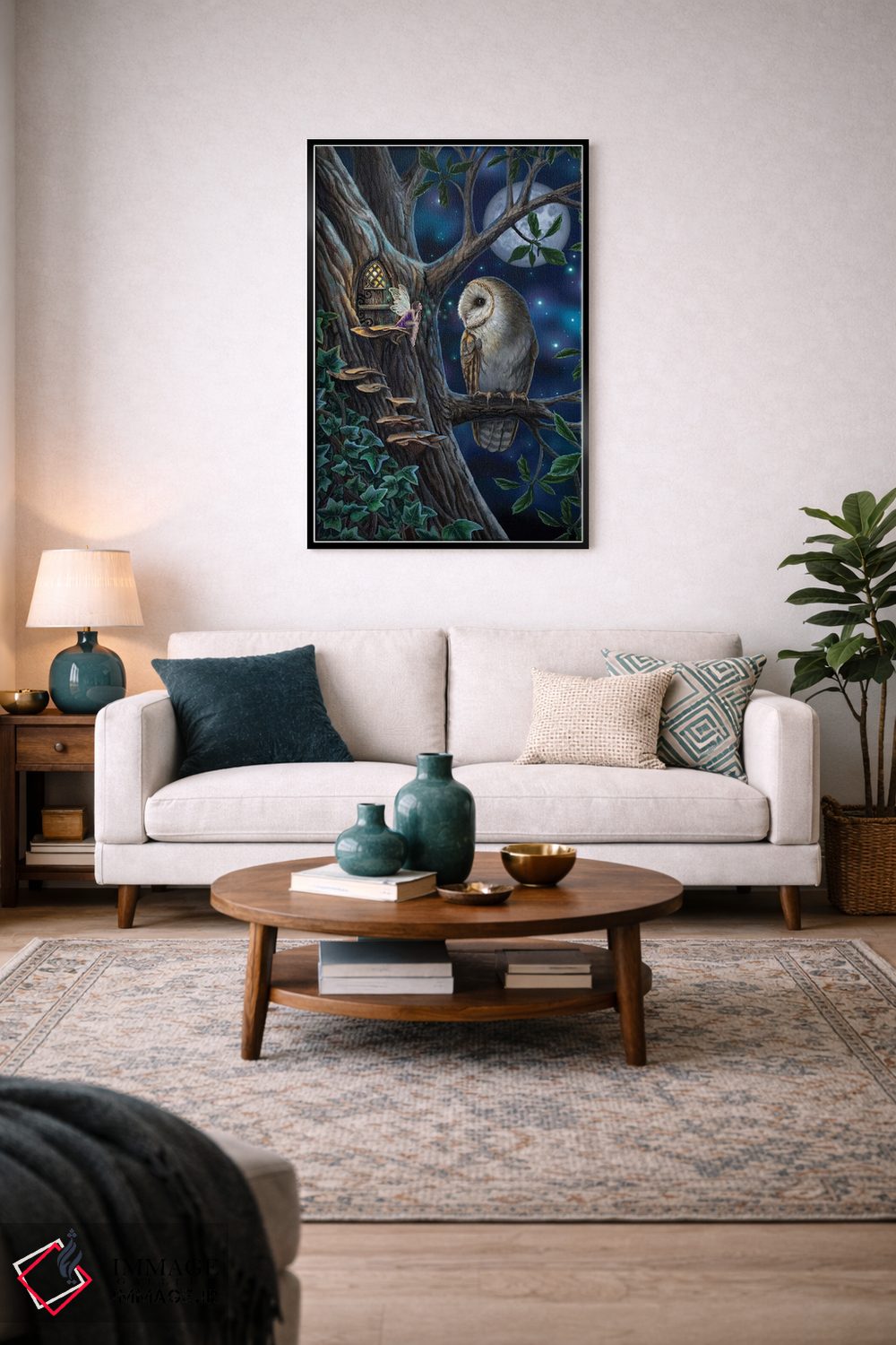 تابلو دکوراتیو "داستان های پریان" اثر لیزا پارکر - D5B