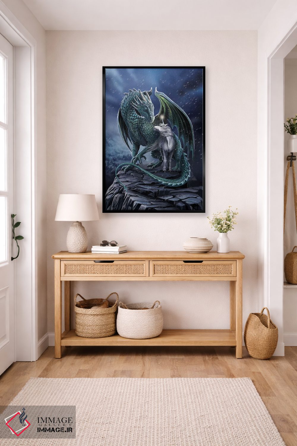 تابلو دکوراتیو "حامی جادو" اثر لیزا پارکر - D6B