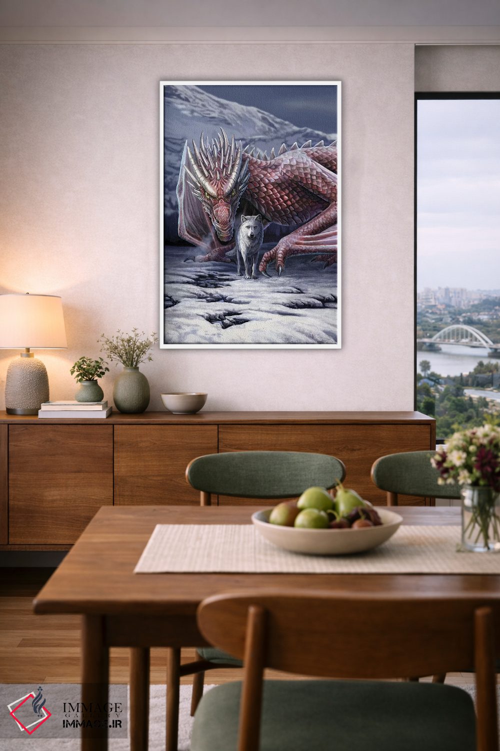 تابلو دکوراتیو "پرتره اتحاد" اثر لیزا پارکر - D6W