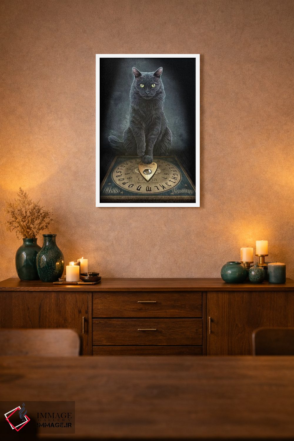 تابلو دکوراتیو "صدای اربابش" اثر لیزا پارکر - D1W