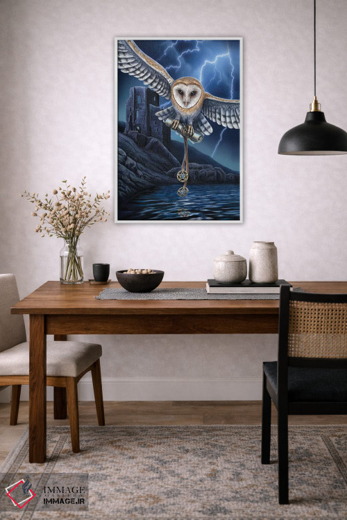 تابلو دکوراتیو "دل طوفان" اثر لیزا پارکر - D4W