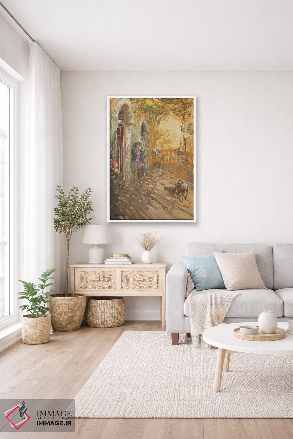 تابلو دکوراتیو "سایه ها و نورها" اثر لوران پارسلیه - D2W