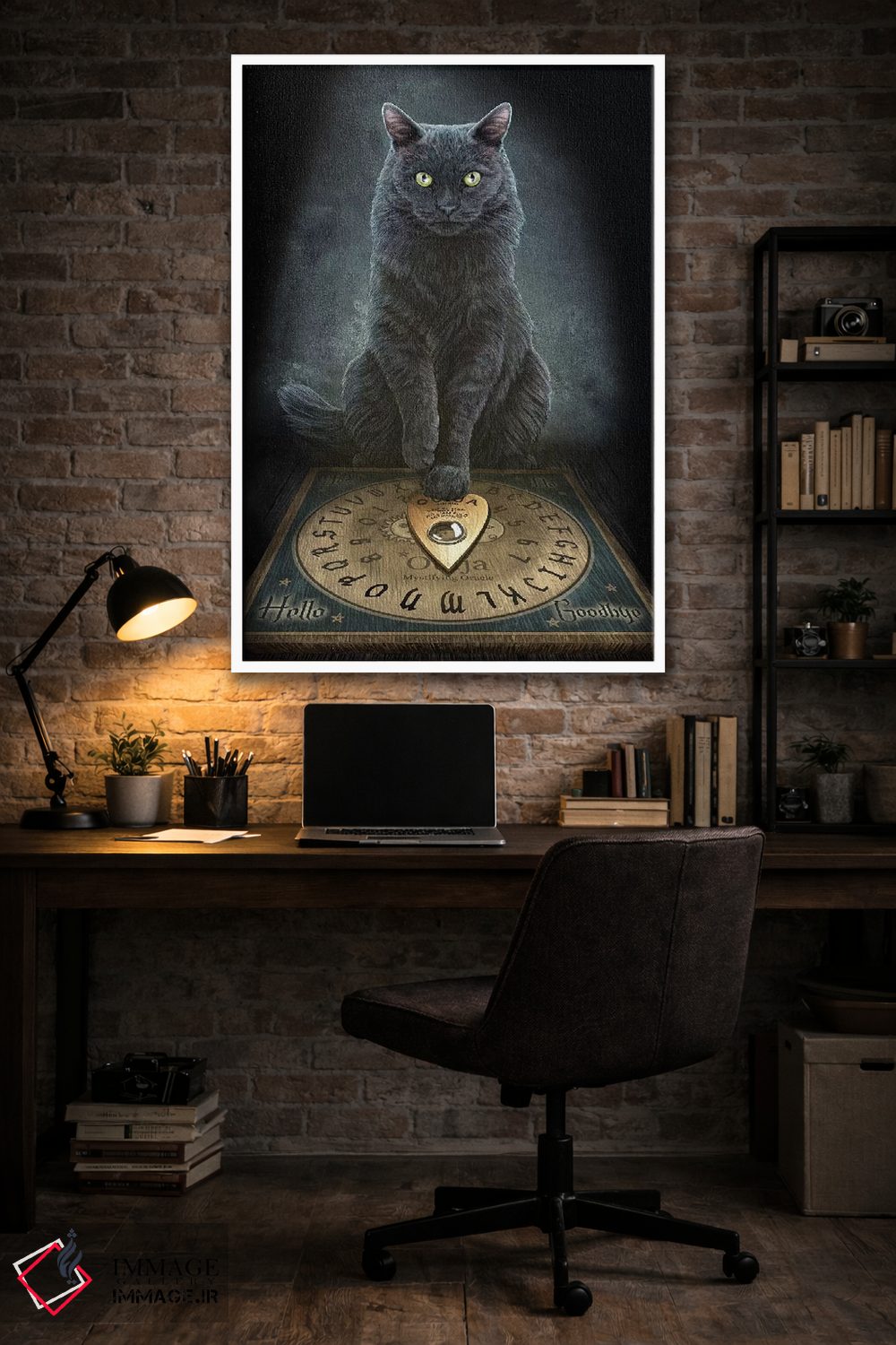 تابلو دکوراتیو "صدای اربابش" اثر لیزا پارکر - D3W