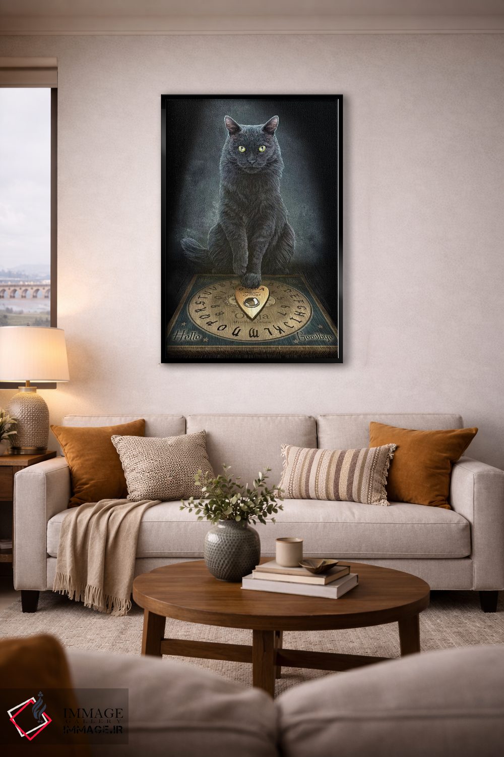 تابلو دکوراتیو "صدای اربابش" اثر لیزا پارکر - D5B