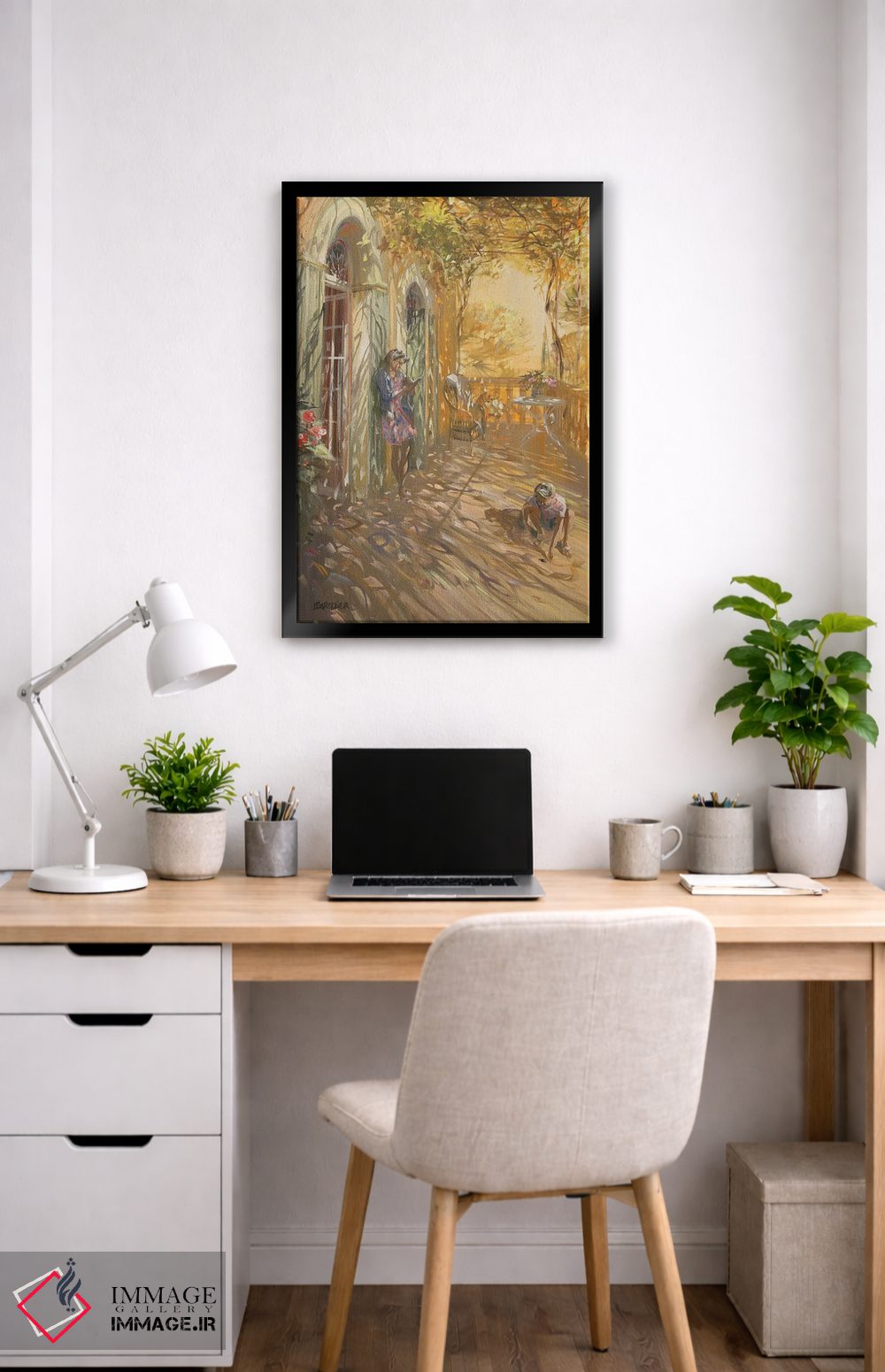 تابلو دکوراتیو "سایه ها و نورها" اثر لوران پارسلیه - D4B