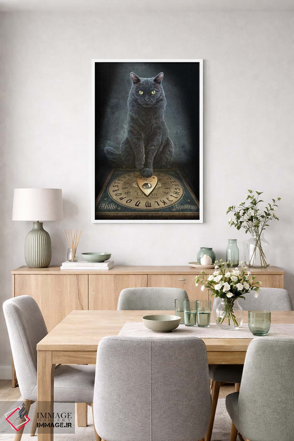 تابلو دکوراتیو "صدای اربابش" اثر لیزا پارکر - D6W