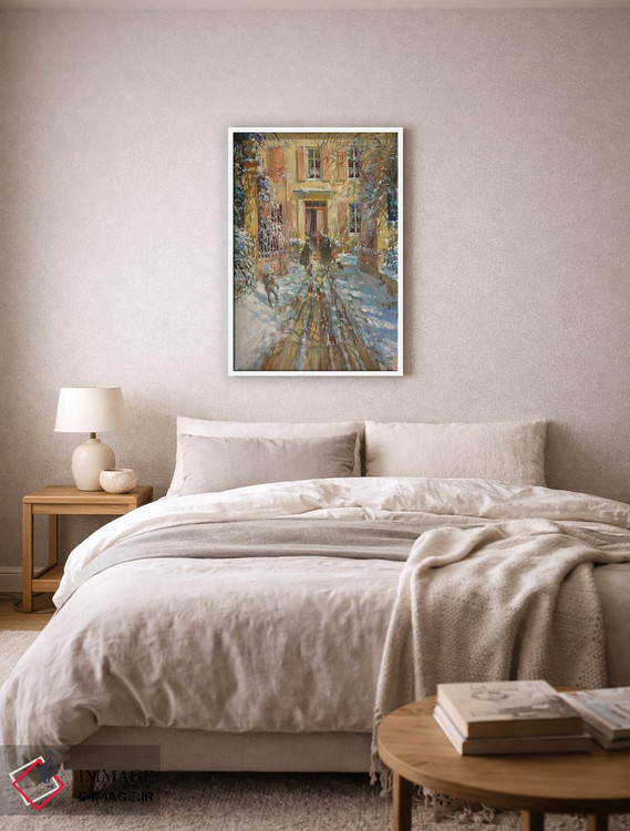 تابلو دکوراتیو "زمستان در پروانس" اثر لوران پارسلیه - D6W