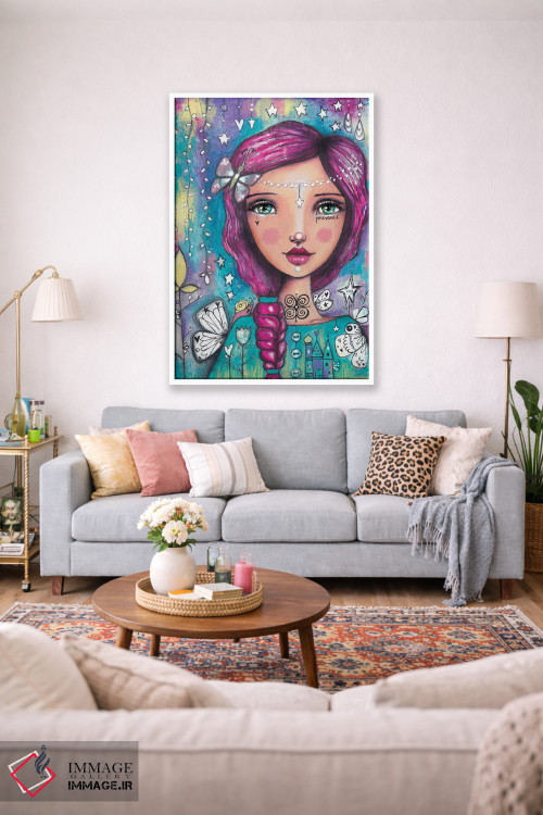 تابلو دکوراتیو رسیدگی به رویاها اثر تامارا لاپورت - D1W