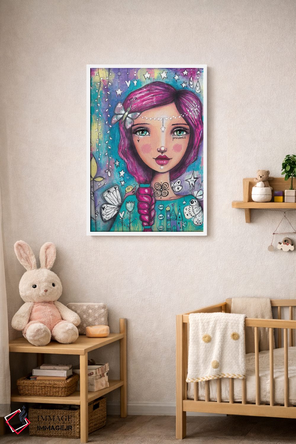 تابلو دکوراتیو رسیدگی به رویاها اثر تامارا لاپورت - D3W